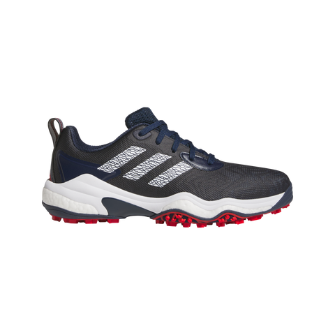 Adidas Codechaos 25 Spikeless Golf Shoes - Navy/Cloud White/Better Scarlet