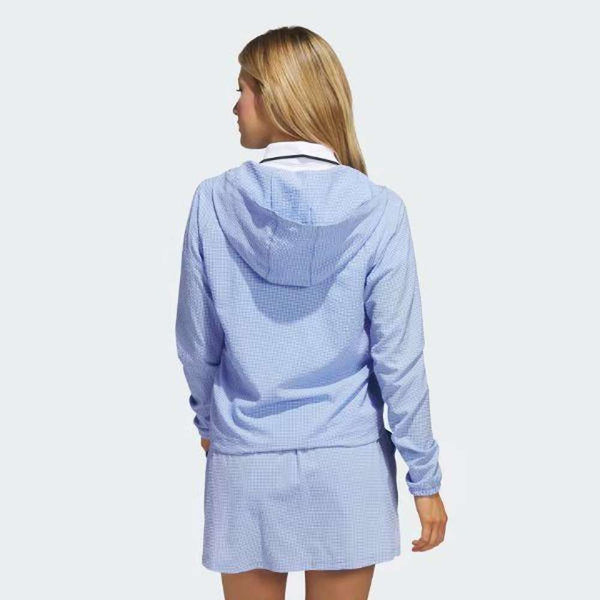 ADIDAS SEERSUCKER 1/4-ZIP GOLF HOODIE – Tee 2 Green