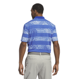 Adidas Go-to Printed Polo Shirt - Blue
