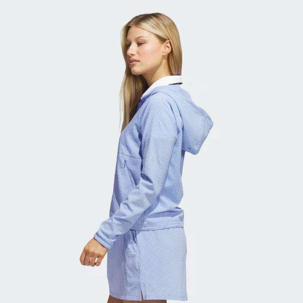 ADIDAS SEERSUCKER 1/4-ZIP GOLF HOODIE – Tee 2 Green