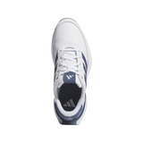 Adidas Men's S2G Spikeless Leather 24 Golf Shoes - White / Collegiate Navy / Silver Metallic