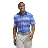 Adidas Go-to Printed Polo Shirt - Blue