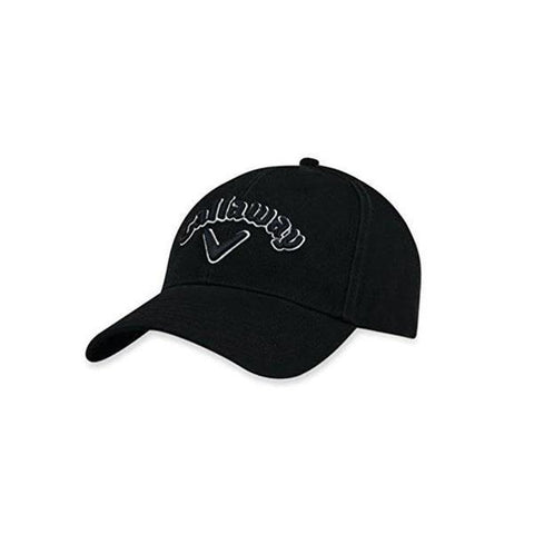 Callaway Hat Heritage Twill BLK/SL