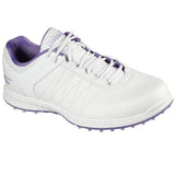 Skechers Ladies GO GOLF Pivot Golf Shoes - Size 7 Only - White/Purple