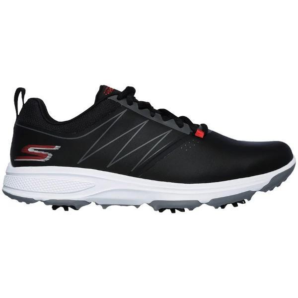 Men's Skechers Men's GO GOLF Torque Spiked Golf Shoes Black/Red