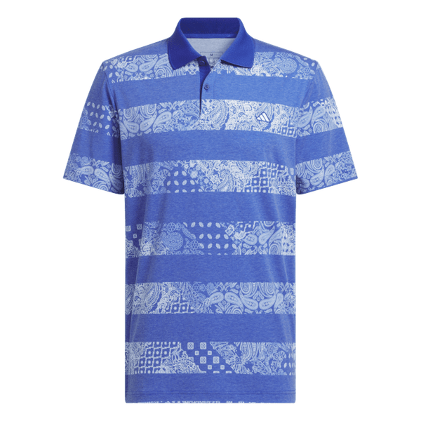 トップス GOOUCH abstract pattern polo shirt Adidas Go-to Printed Polo Shirt - Blue – Tee 2 Green