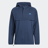 Adidas Anorak Half-Zip Pullover Crew Navy