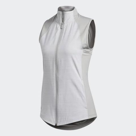 Adidas Women's FULL-ZIP VEST Grey