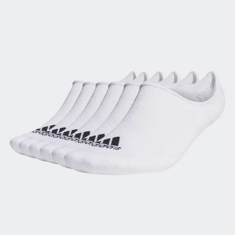 Adidas Lowcut White Socks 6pk