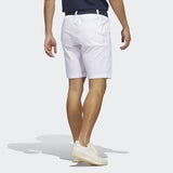 ADIDAS GO-TO 9-INCH GOLF SHORTS - WHITE