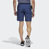 ADIDAS ULTIMATE365 NINE-INCH PRINTED GOLF SHORTS - COLLEGIATE NAVY/WHITE