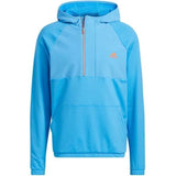 ADIDAS SPORT ANORAK 1/2 ZIP PULLOVER - PULSE BLUE