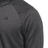 Adidas DWR Quarter-Zip Golf Pullover - Black