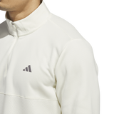 Adidas Ultimate365 Textured Quarter-Zip Top - Beige