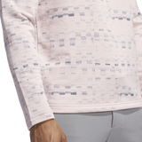 Adidas Core Printed Quarter Zip Sweatshirt - Pink