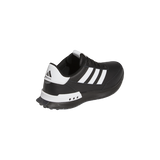 Adidas S2G 24 Spikeless Leather Golf Shoes - Core Black / Cloud White / Iron Metallic