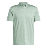 Adidas Ultimate365 Novelty Polo Shirt - Silver/Green