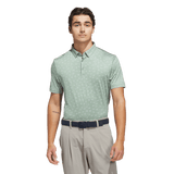 Adidas Ultimate365 Novelty Polo Shirt - Silver/Green