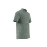 Adidas Ultimate365 Novelty Polo Shirt - Silver/Green