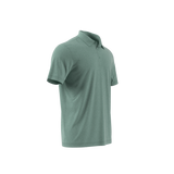 Ultimate365 Mini Bunker Polo Shirt - Silver Green
