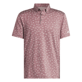 Adidas Ultimate365 Novelty Polo Shirt - Aurora Ruby