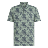 Adidas 2025 Go-To Printed Polo Shirt - Silver Green