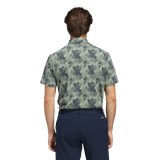 Adidas 2025 Go-To Printed Polo Shirt - Silver Green