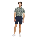 Adidas 2025 Go-To Printed Polo Shirt - Silver Green