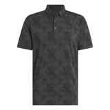 Adidas 2025 Go-To Printed Polo Shirt - Carbon Black