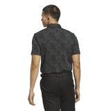 Adidas 2025 Go-To Printed Polo Shirt - Carbon Black