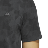 Adidas 2025 Go-To Printed Polo Shirt - Carbon Black