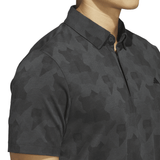 Adidas 2025 Go-To Printed Polo Shirt - Carbon Black