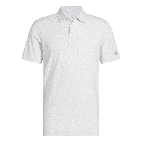 Adidas Ultimate365 Mini Bunker Polo Shirt - White/Beige