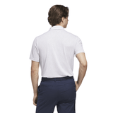 Adidas Ultimate365 Mini Bunker Polo Shirt - White/Beige