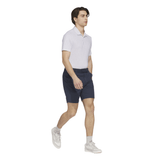 Adidas Ultimate365 Mini Bunker Polo Shirt - White/Beige