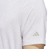 Adidas Ultimate365 Mini Bunker Polo Shirt - White/Beige