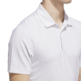 Adidas Ultimate365 Mini Bunker Polo Shirt - White/Beige
