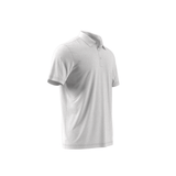 Adidas Ultimate365 Mini Bunker Polo Shirt - White/Beige