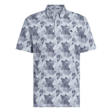 Adidas 2025 Go-To Printed Polo Shirt - Wonder Blue/Collegiate Navy