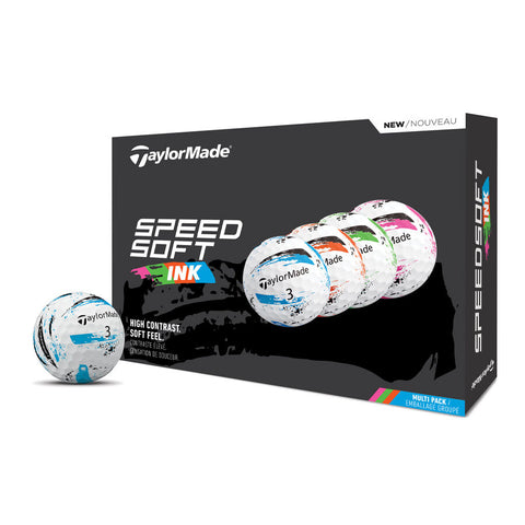 TAYLORMADE BALLS SPEEDSOFT INK MULTI PACK