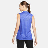 Nike Ladies Dri-FIT Victory Sleeveless Golf Polo Blue