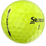 SRIXON Soft Feel 13 Golf Balls YELLOW