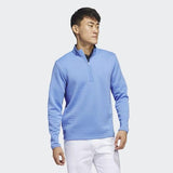 ADIDAS DWR 1/4-ZIP PULLOVER - BLUE FUSION