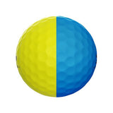 SRIXON Q-Star Tour Divide Golf Balls BLUE/YELLOW