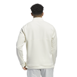 Adidas Ultimate365 Textured Quarter-Zip Top - Beige