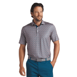 Puma MATTR Essex Golf Polo - Blue / Pink