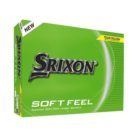 Srixon Soft Feel Golf Balls Tour Yellow