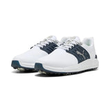 Puma Ignite Elevate 2 Tour Golf Shoes - White/Navy