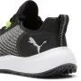 PUMA FUSION Crush Sport Golf Shoes Wide - Puma Black/Electric Lime