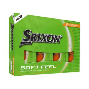 Srixon Soft Feel Golf Balls Brite Orange
